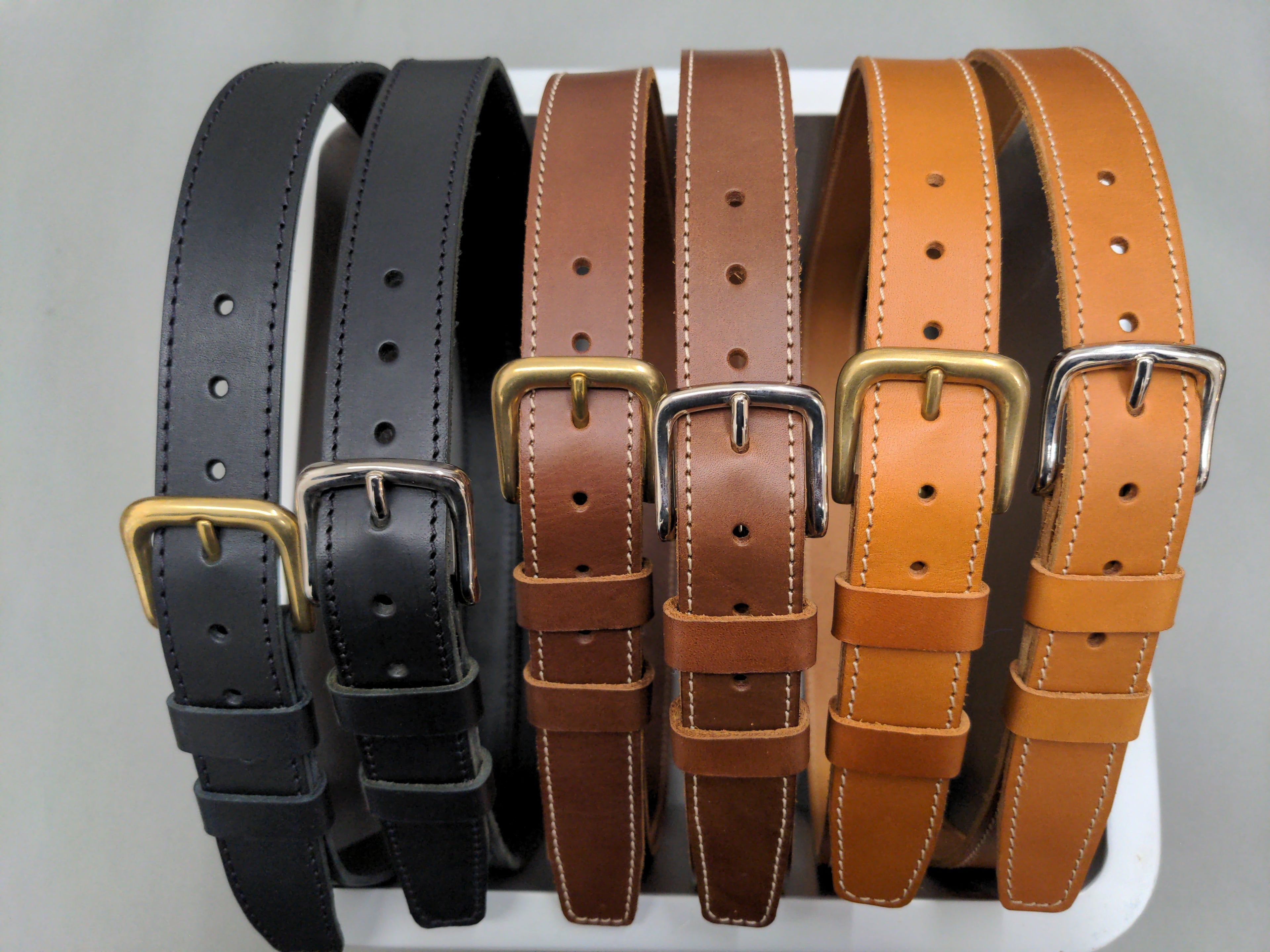 Ceintures standard , largeur 3 cm