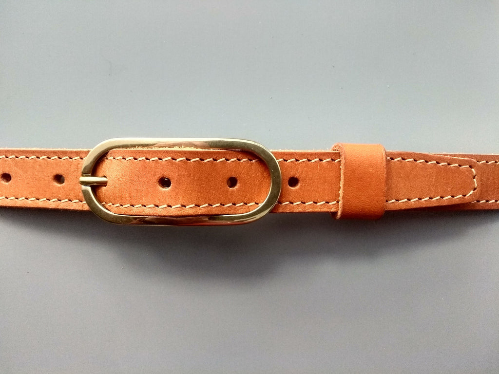 Ceintures Fine - Largeur 2 cm - Boucle "Fine" laiton