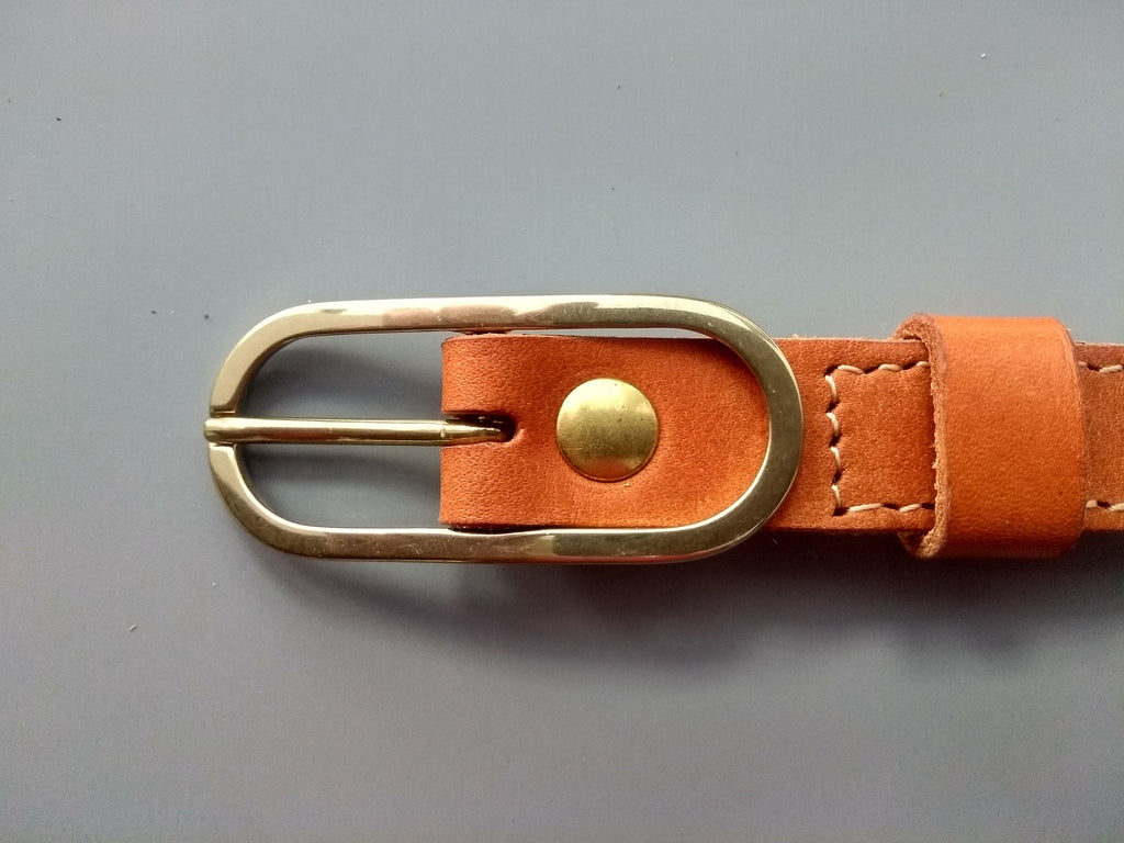 Ceintures Fine - Largeur 2 cm - Boucle "Fine" laiton