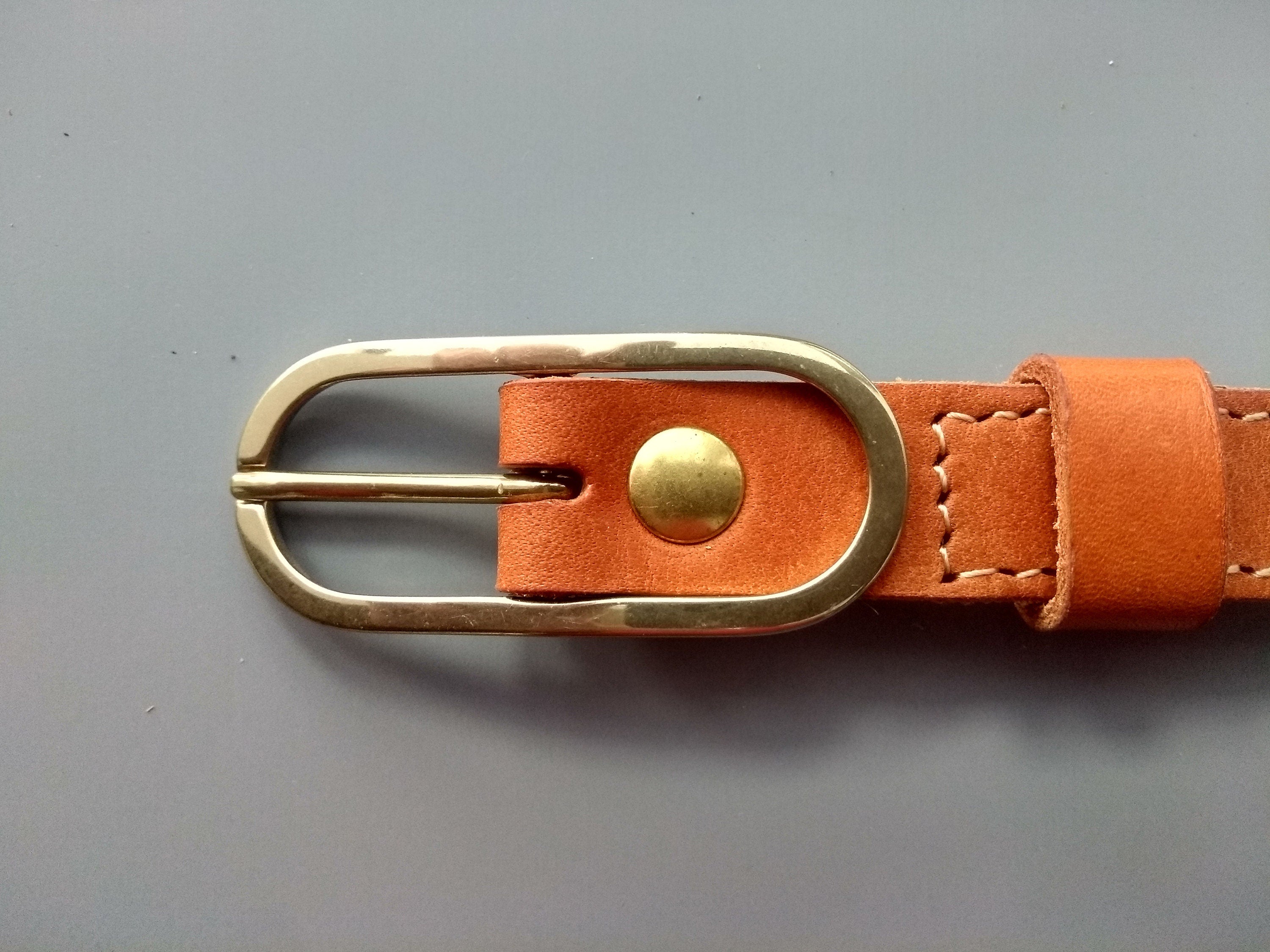 Ceintures Fine - Largeur 2 cm - Boucle "Fine" laiton