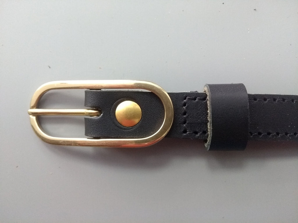 Ceintures Fine - Largeur 2 cm - Boucle "Fine" laiton