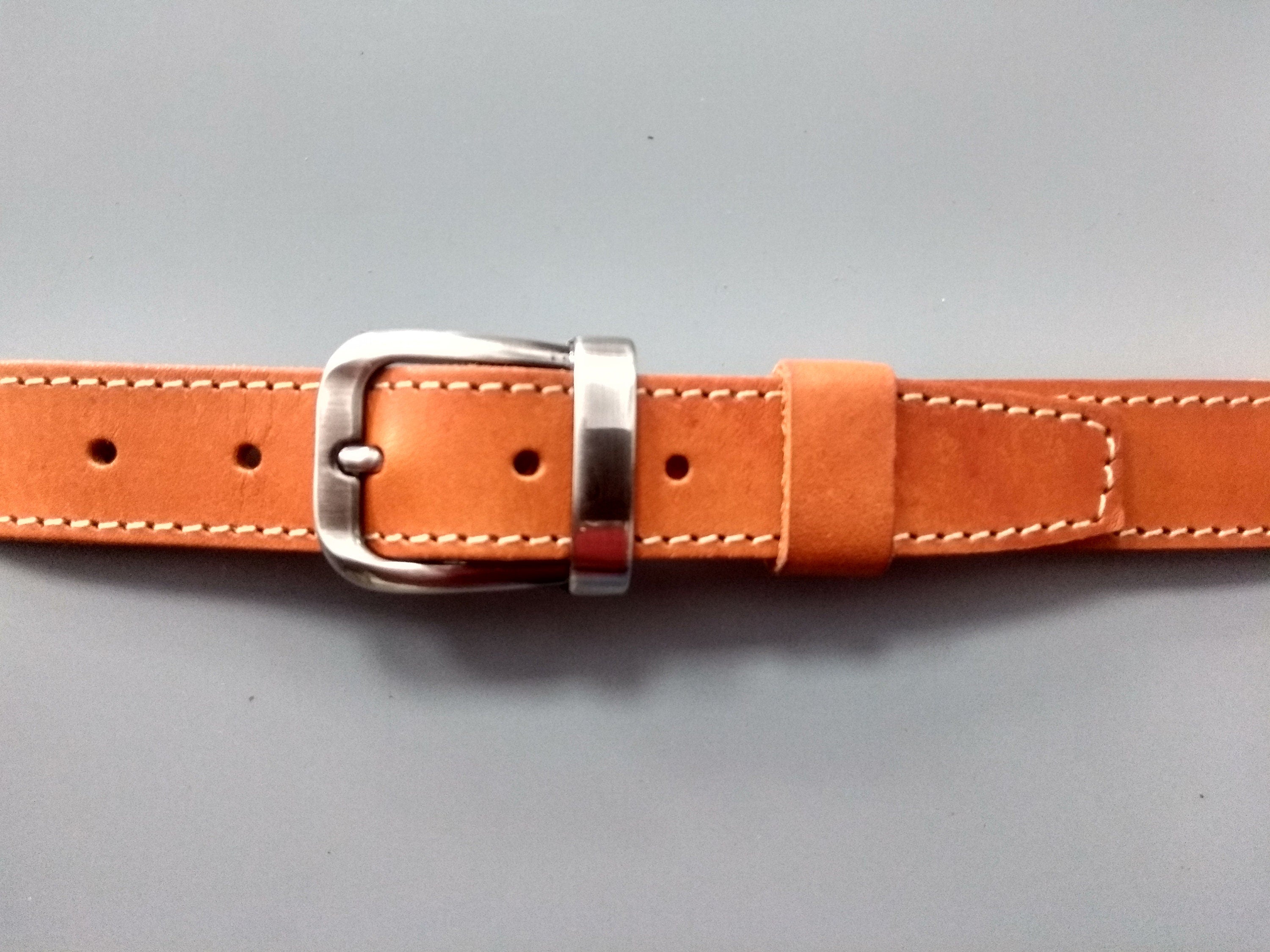 Ceintures Medium - Largeur 2.5 cm - Boucle acier finition viel argent