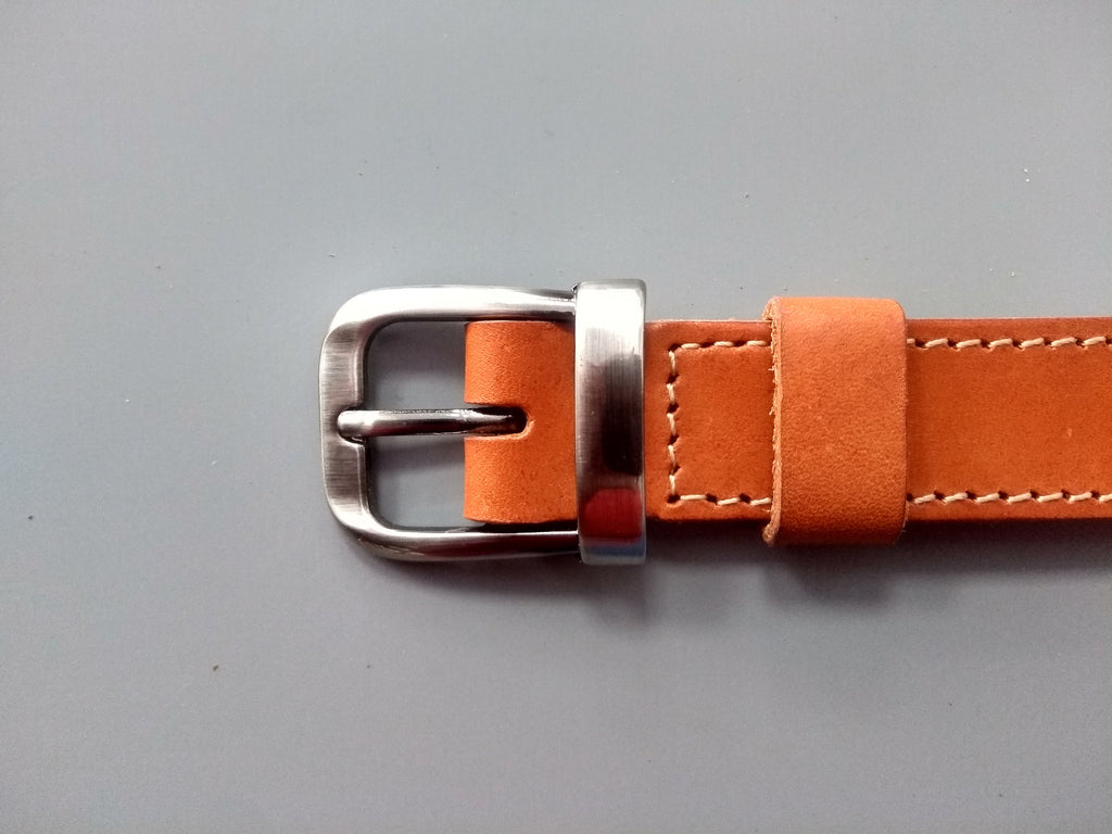 Ceintures Medium - Largeur 2.5 cm - Boucle acier finition viel argent