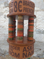 Bracelet Prénom , personnalisable , ajustable .