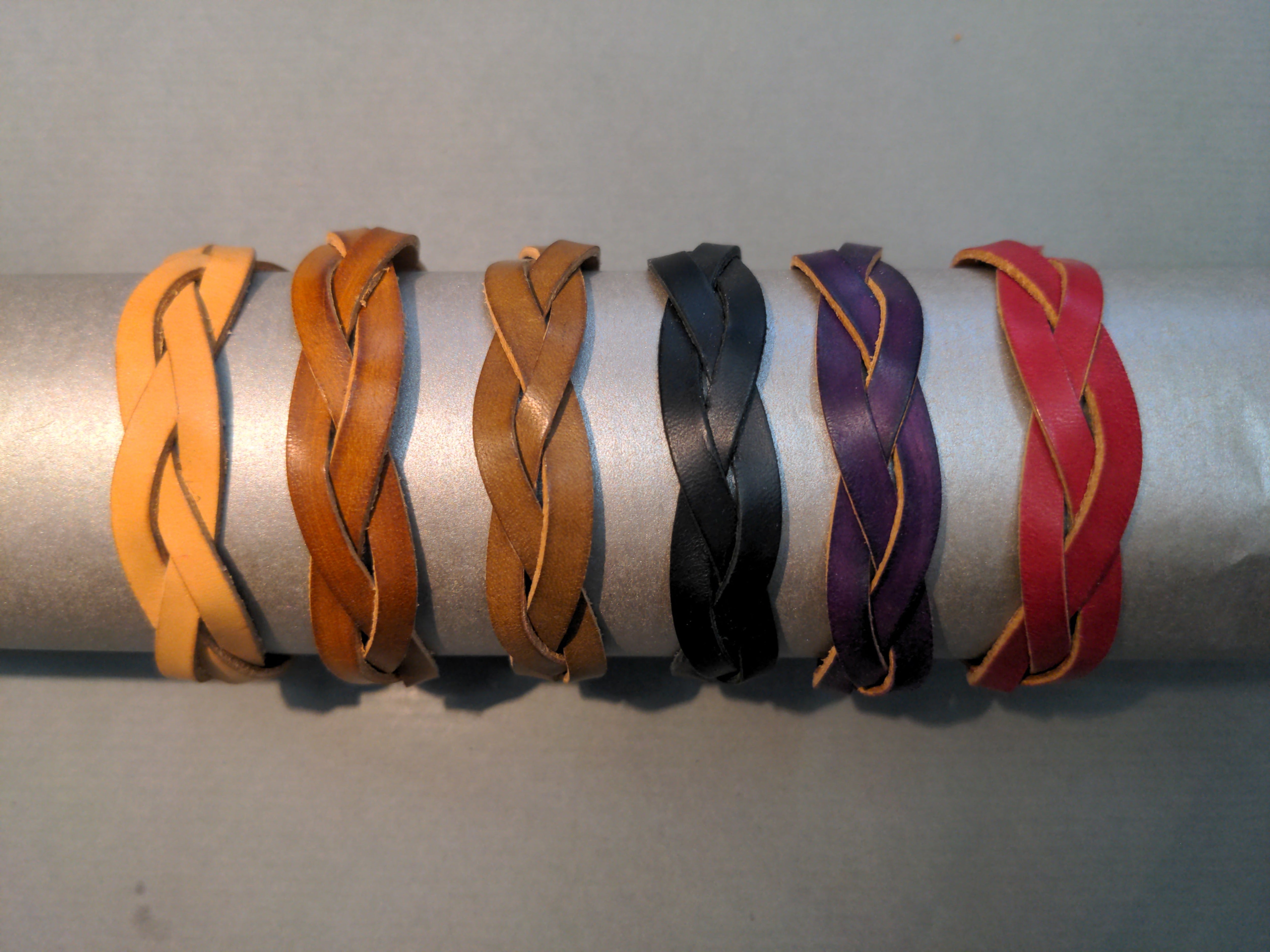 Bracelets tressés 3 brins