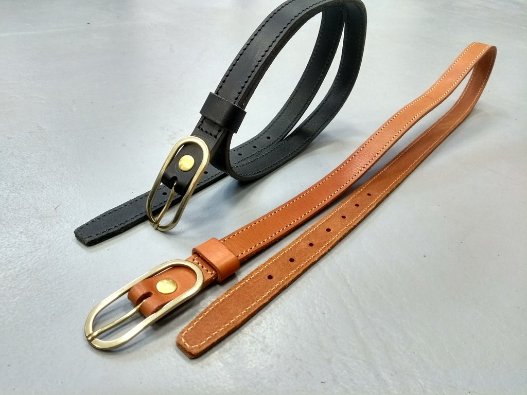 Ceintures Fine - Largeur 2 cm - Boucle "Fine" laiton