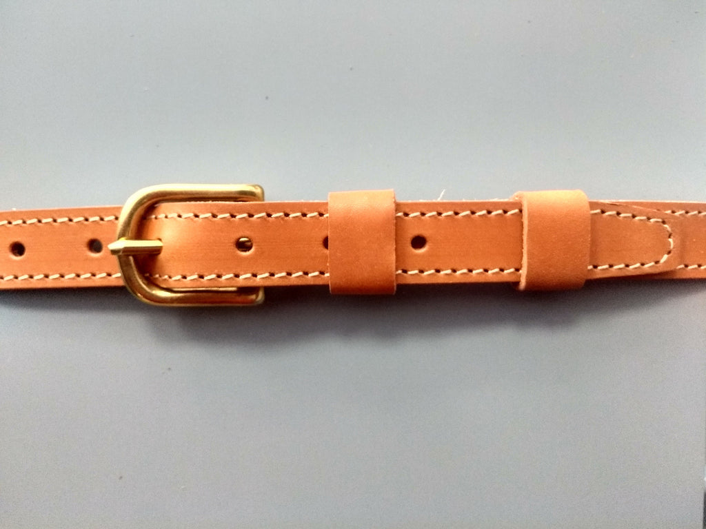 Ceintures Fines - Largeur 2 cm - Boucle "Classique" laiton