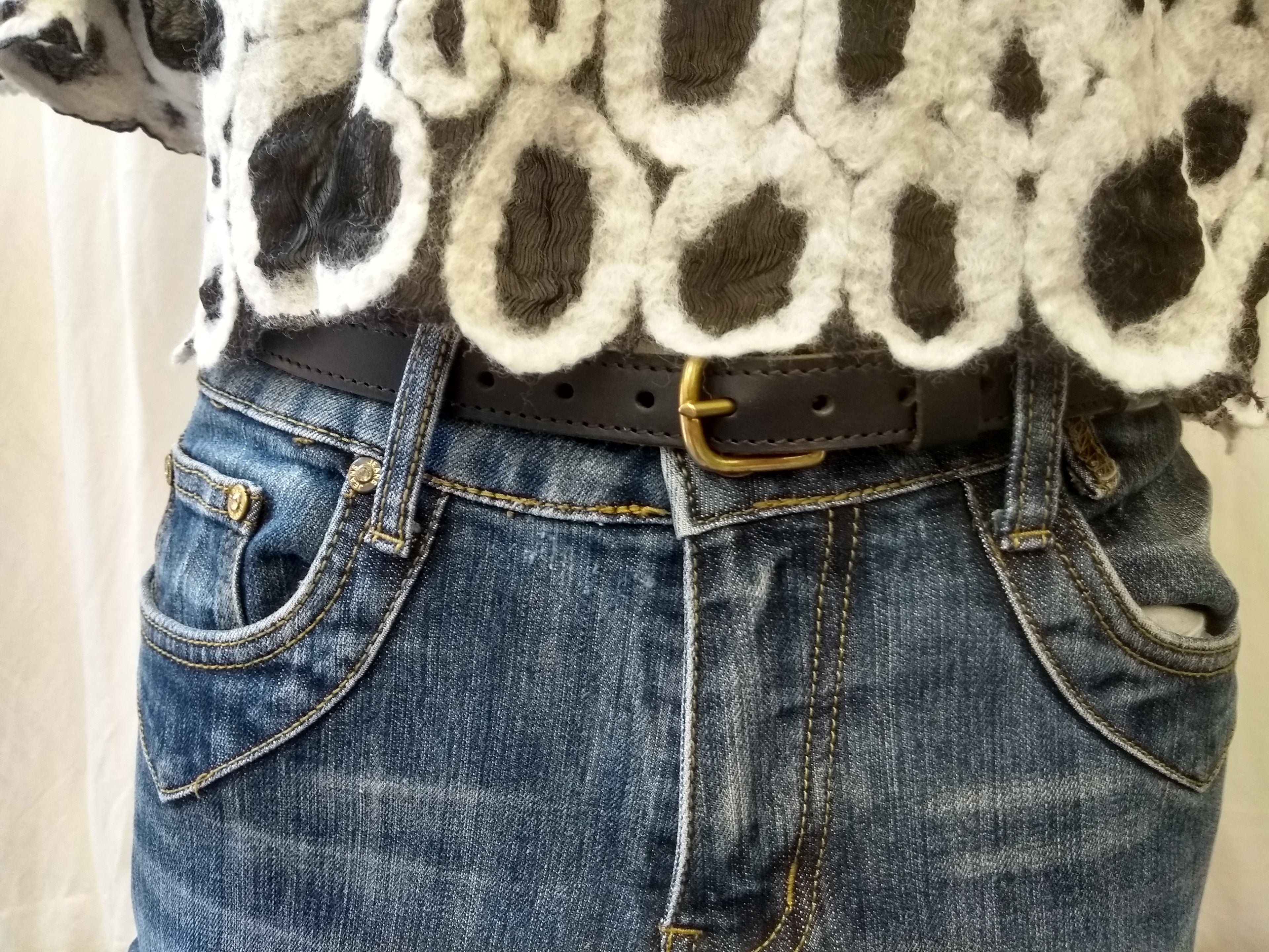 Ceintures Fines - Largeur 2 cm - Boucle "Classique" laiton