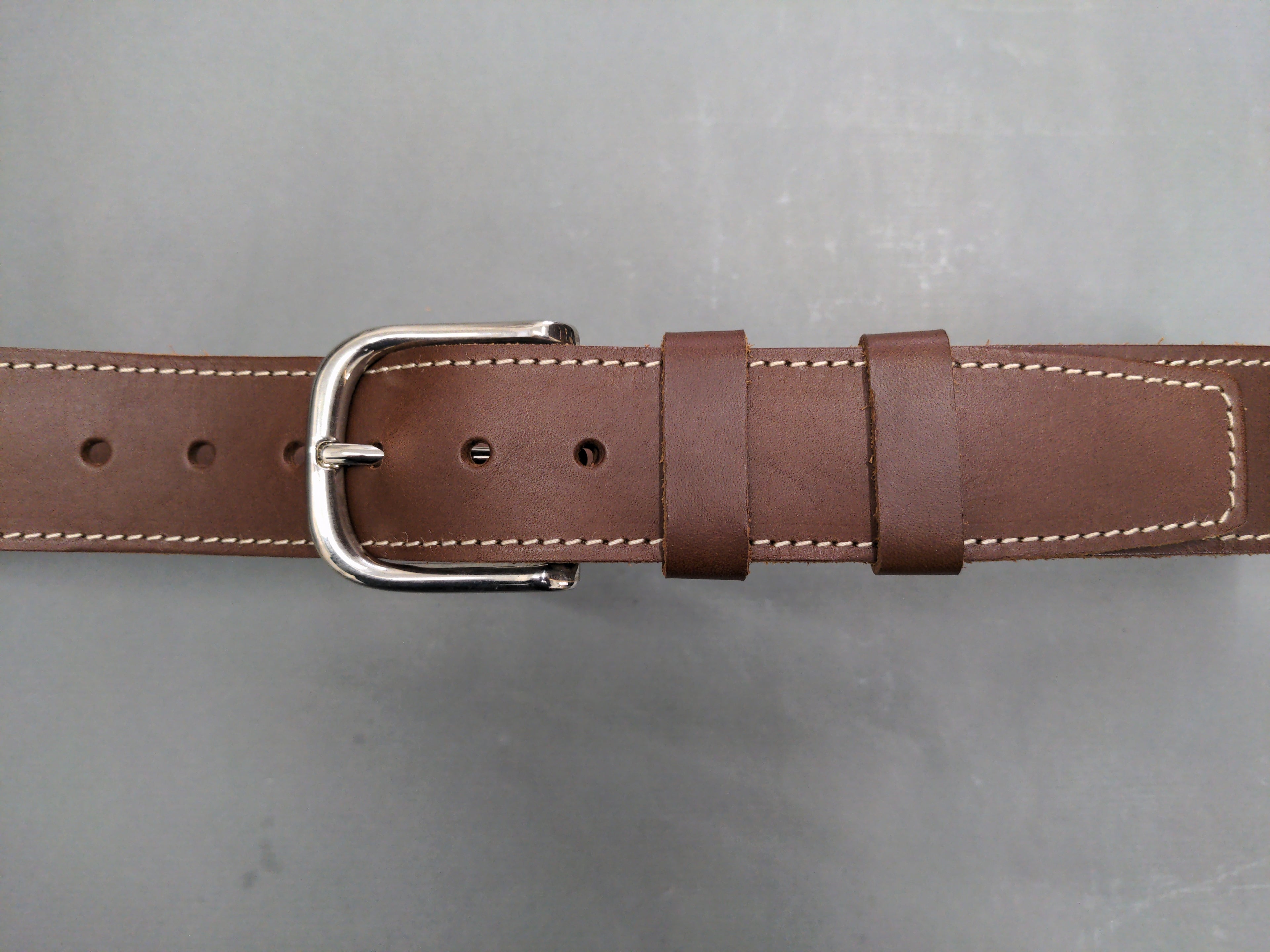 Ceintures Large - Largeur 4 cm - Boucle "classique" laiton nickelé