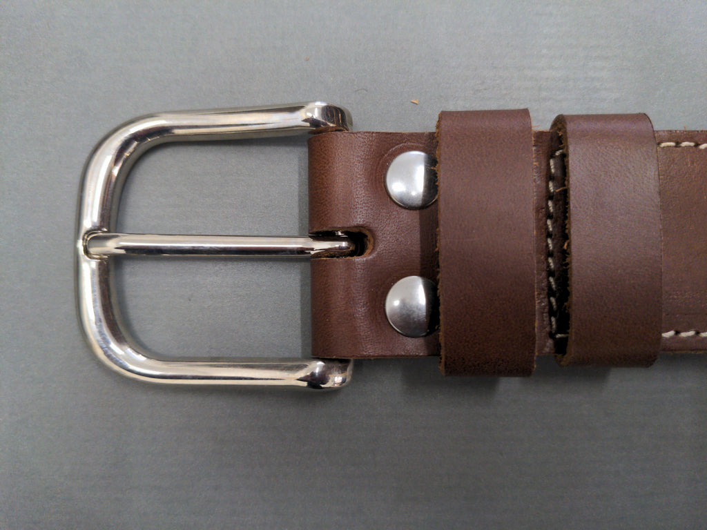 Ceintures Large - Largeur 4 cm - Boucle "classique" laiton nickelé