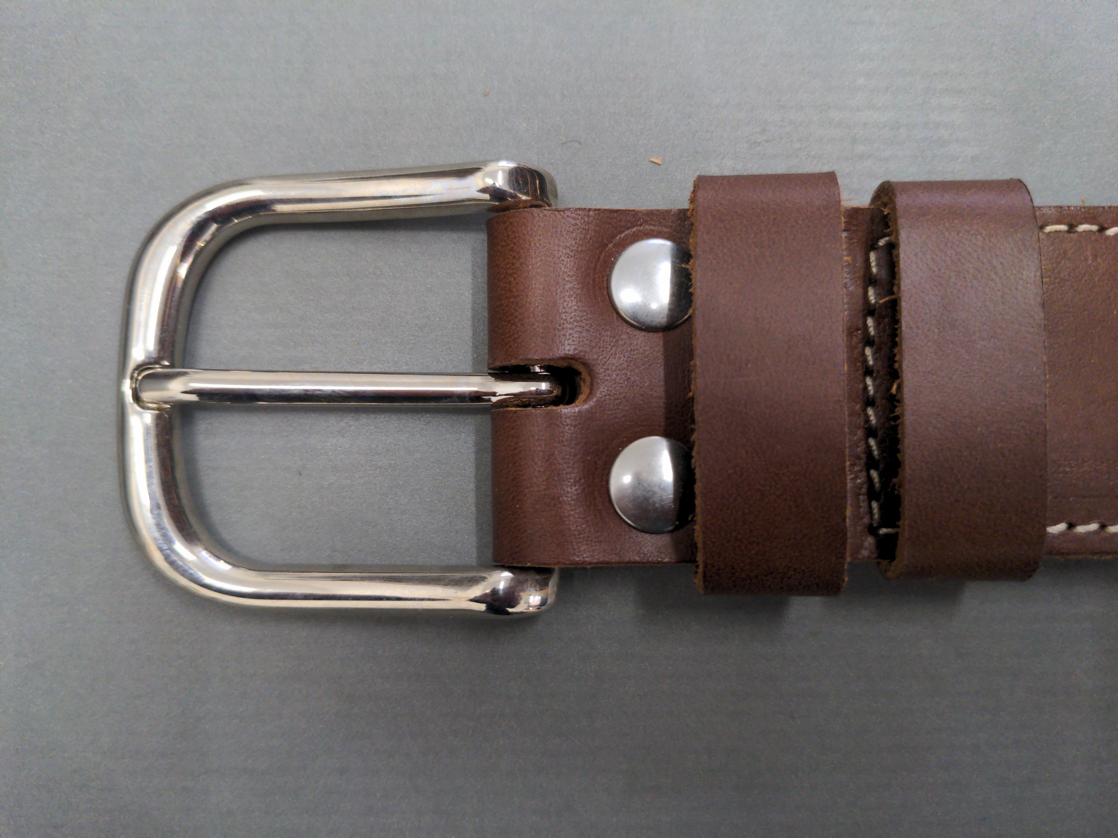 Ceintures Large - Largeur 4 cm - Boucle "classique" laiton nickelé